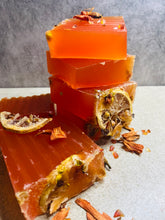 Load image into Gallery viewer, Carnelian Sweet Orange Soap
